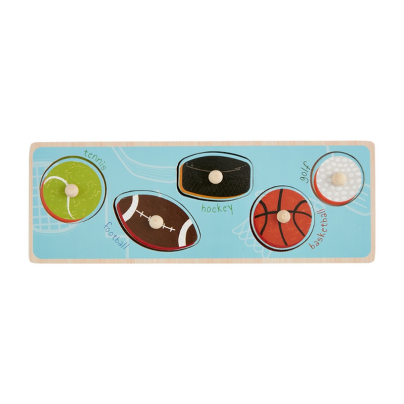 Sports Touch and Feel Puzzle – Blue
