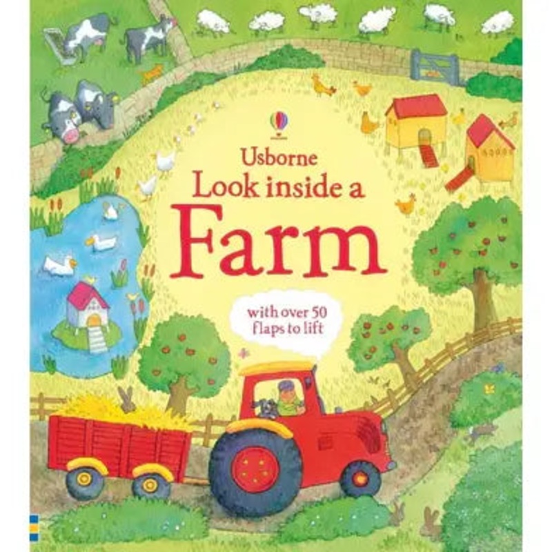 Usborne Look Inside A Farm Book