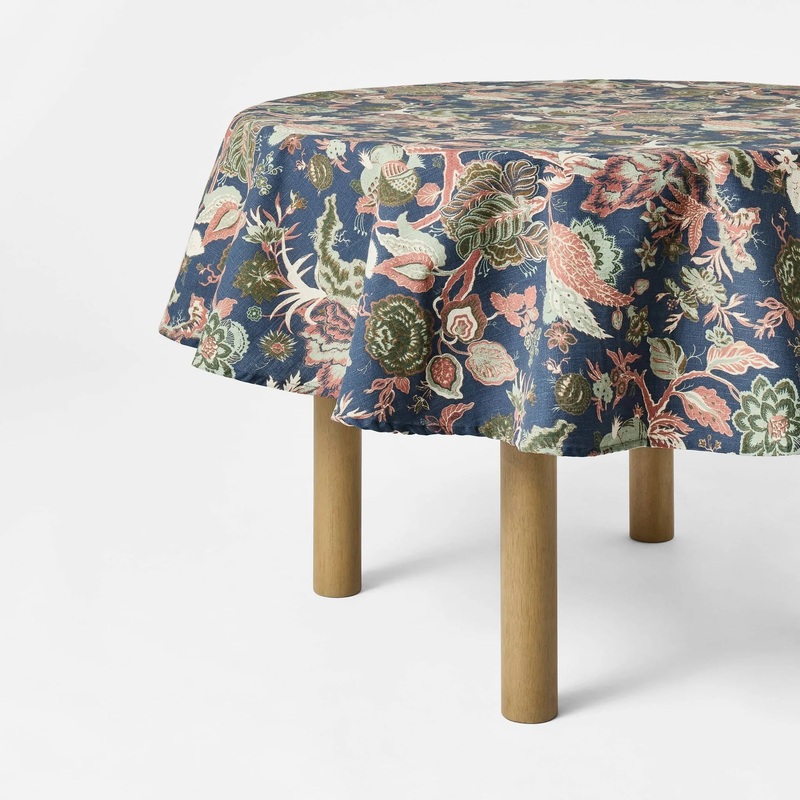 70″x70″ Floral Tablecloth