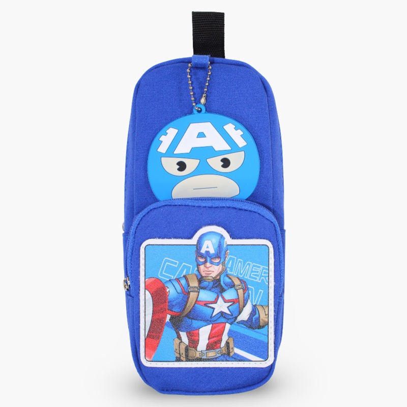 Captain America Pencil Case – Blue