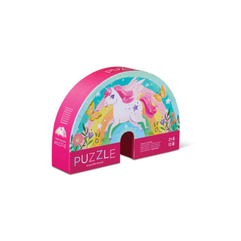 Crocodile Creek Sweet Unicorn 12-Piece Mini Puzzle