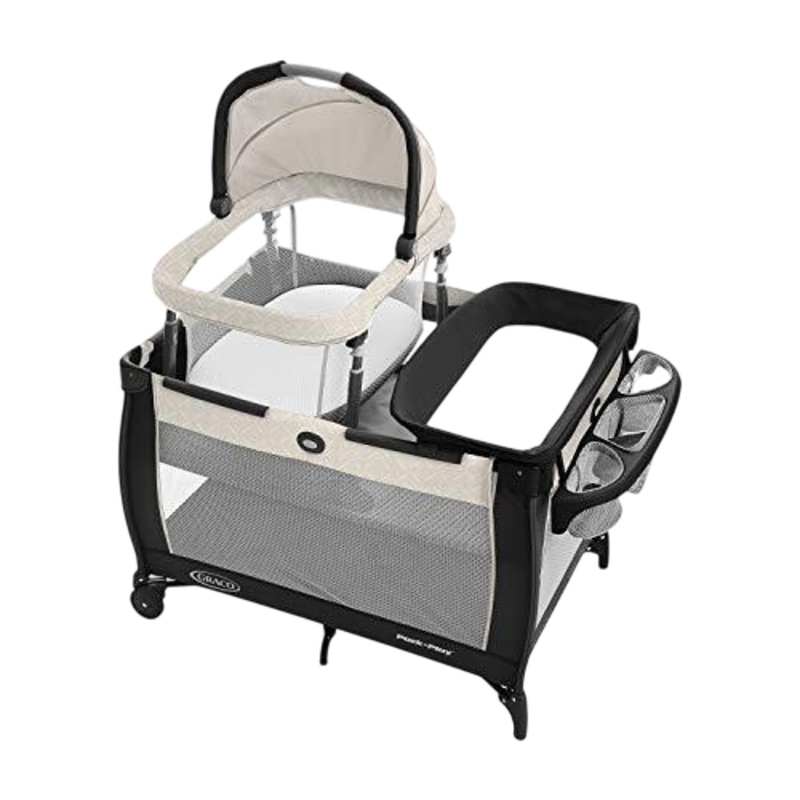 Graco Day2Dream Travel Bassinet Playard, Rainier Fashion