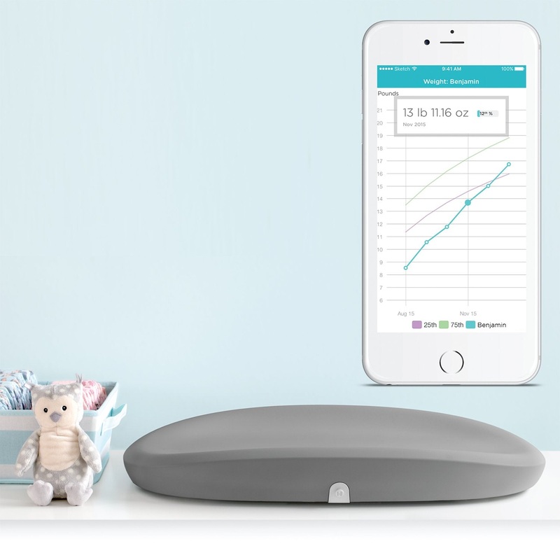 Hatch Grow Smart Changing Pad, Grey