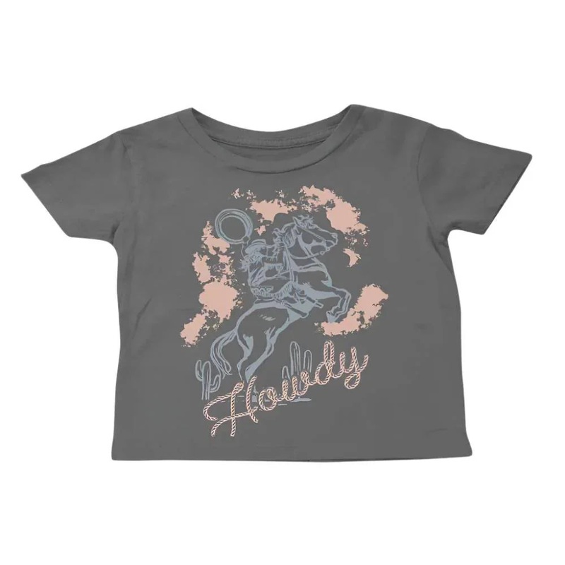 Howdy Darlin Boxy Tee – Vintage Black