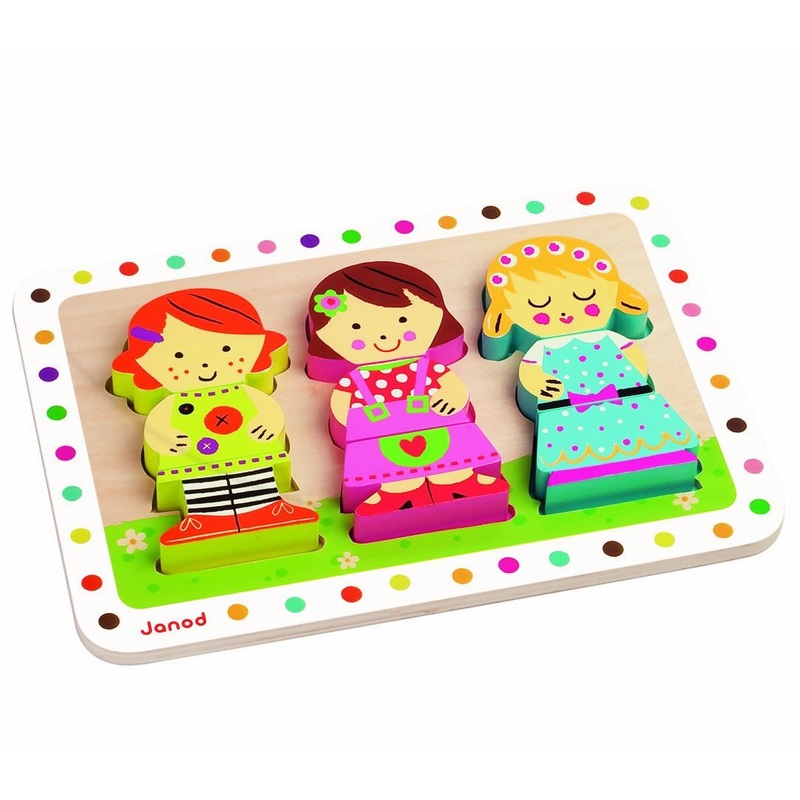 Janod Dolls Chunky Puzzle