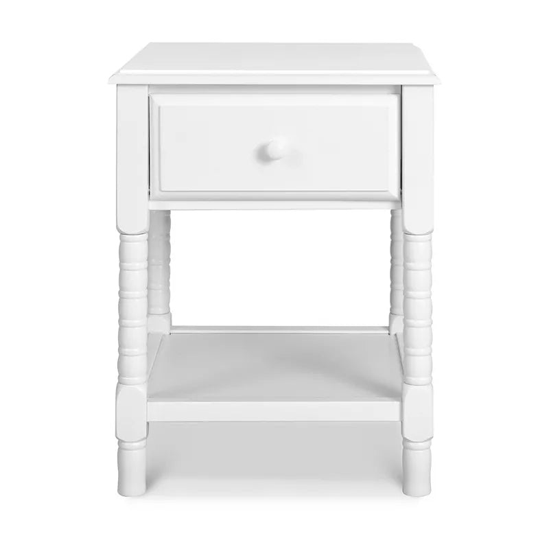 Jenny Lind Spindle Nightstand – White