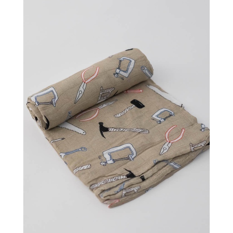 Little Unicorn Deluxe Muslin Single Swaddle  – Work Bench