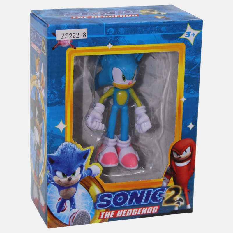 Sonic the Hedgehog Action Figure  Blue