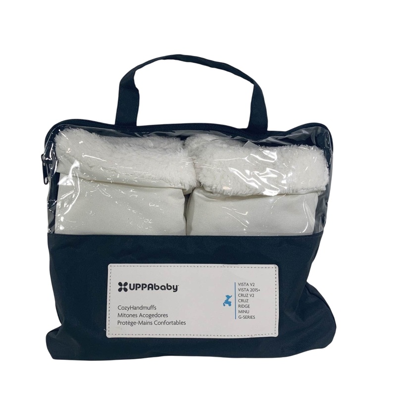 UPPAbaby Cozy Handmuffs, Bryce (White)