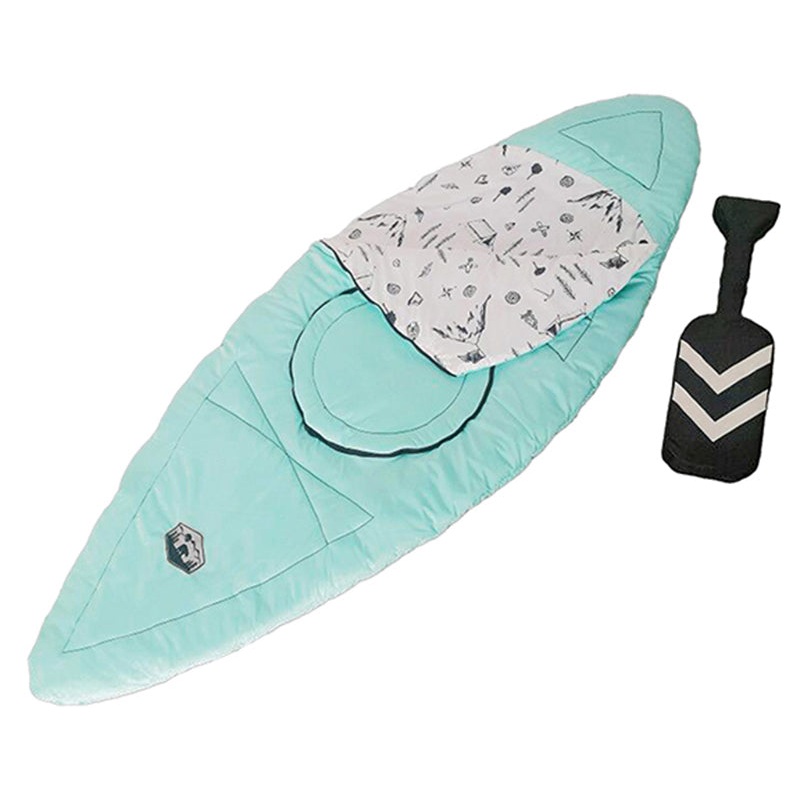 Wonder & Wise Kayak Sleeping Bag with Oar Pillow