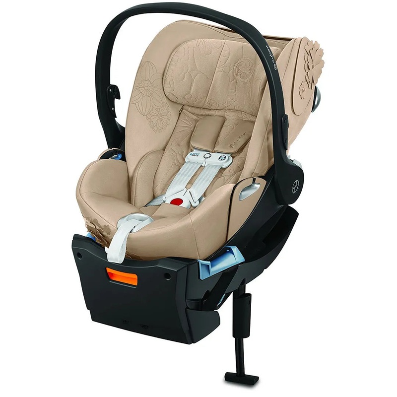 Cloud Q SensorSafe Car Seat – Simply Flowers – mid beige