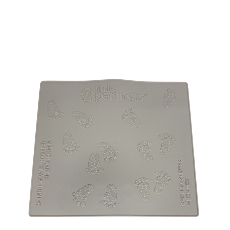 Little Partners Silicone Mat for Learning Tower, Grey