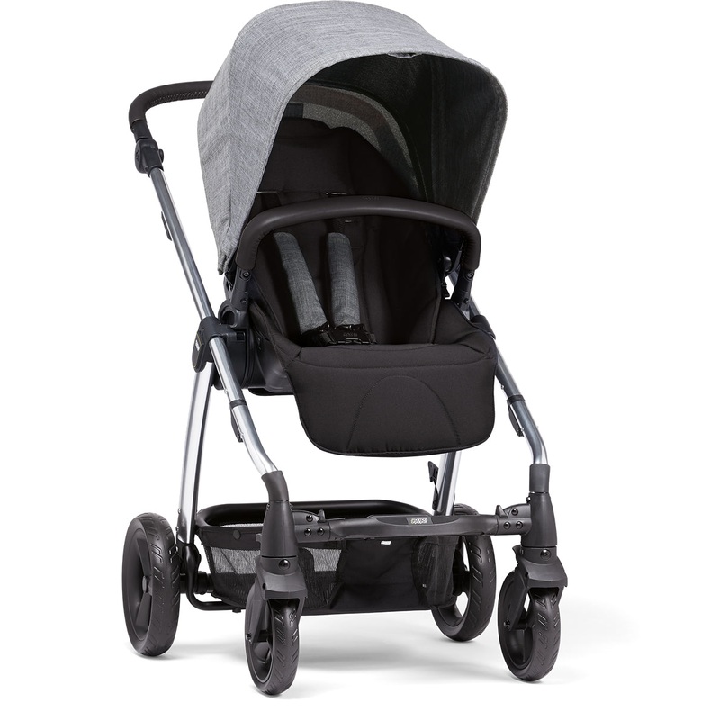 Mamas & Papas Sola 2 Chrome Stroller – Grey Marl