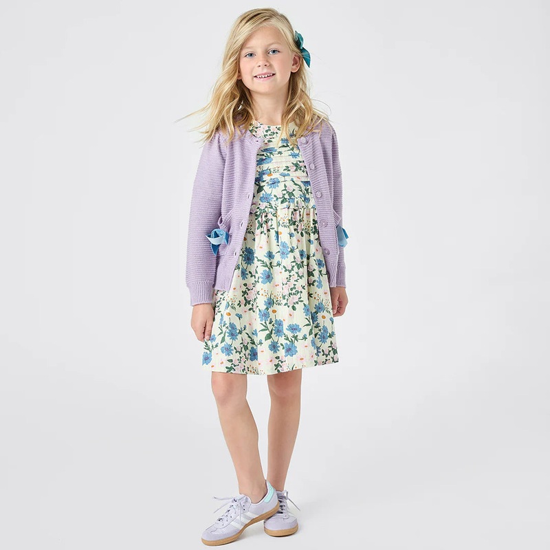 Pink Chicken Raquel Dress – Melon Daisy Floral