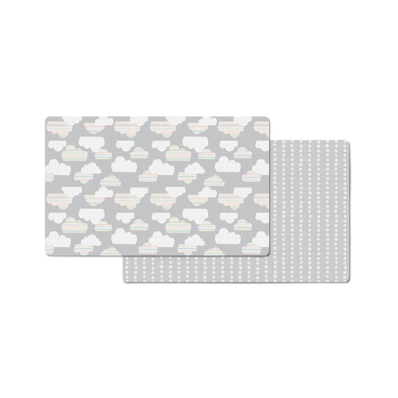Skip Hop Doubleplay Reversible Play Mat – Cloud/Mini Dot