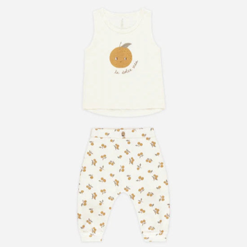 Tank + Slouch Pant Set – Oranges
