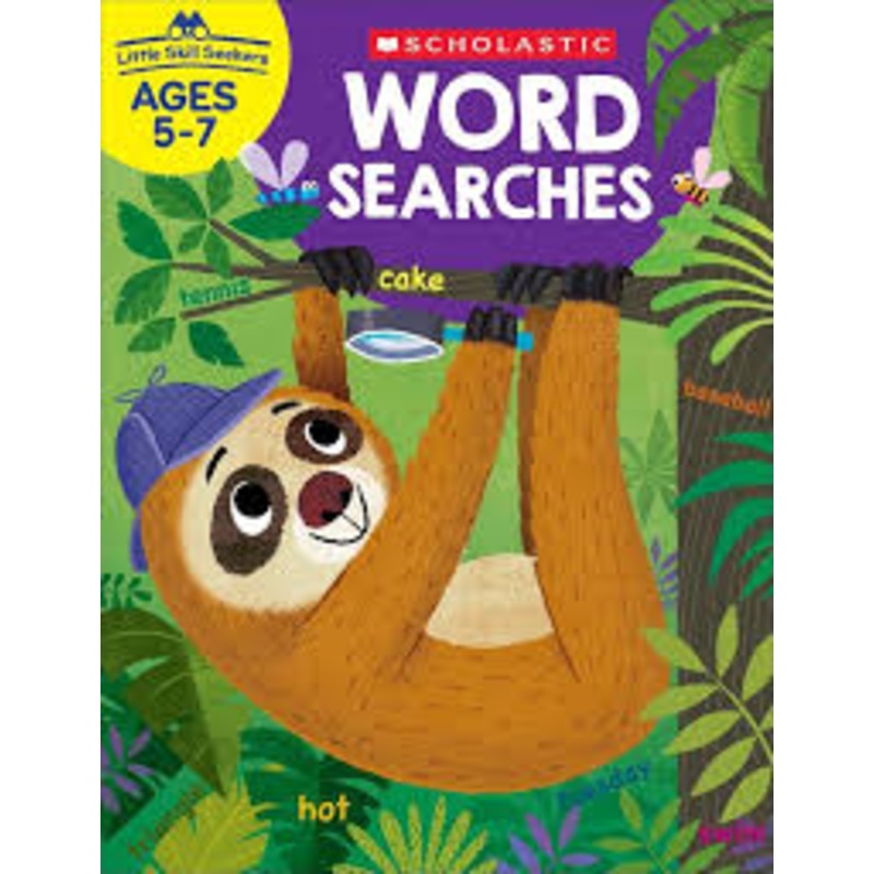 Word Searches Workbook Ages 5-7