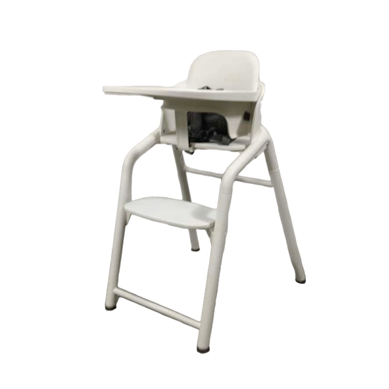 Bugaboo Giraffe High Chair, w/ White Baby Set, White