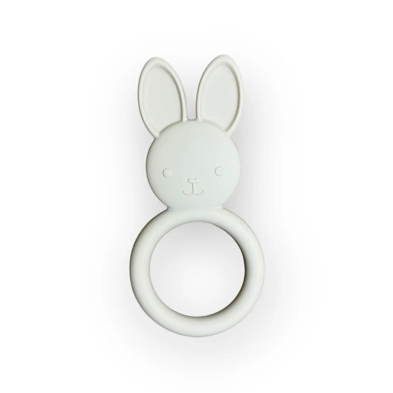 Bunny Teething Ring – Navajo Beige