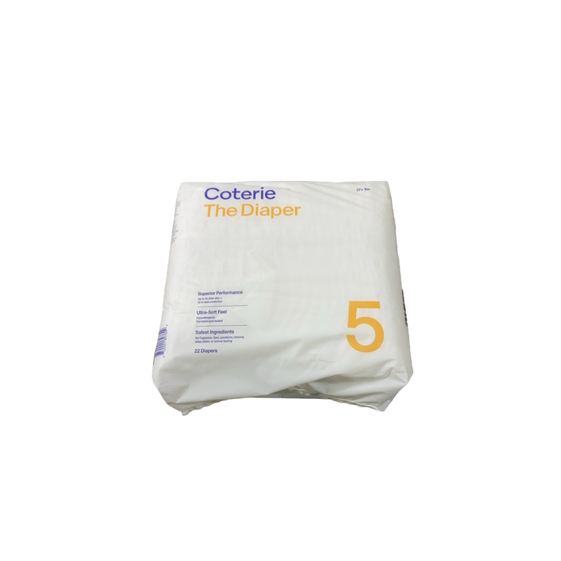 Coterie Size 5 Diapers, 22 Count