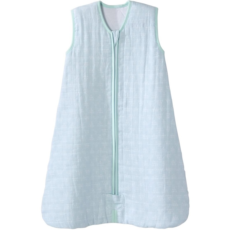 Halo SleepSack Quilted Muslin Wearable Blanket – Pyramid Slate (Small)