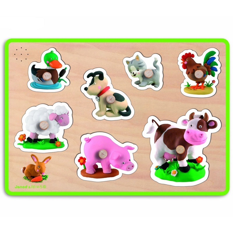 Janod Farm Sound Puzzle