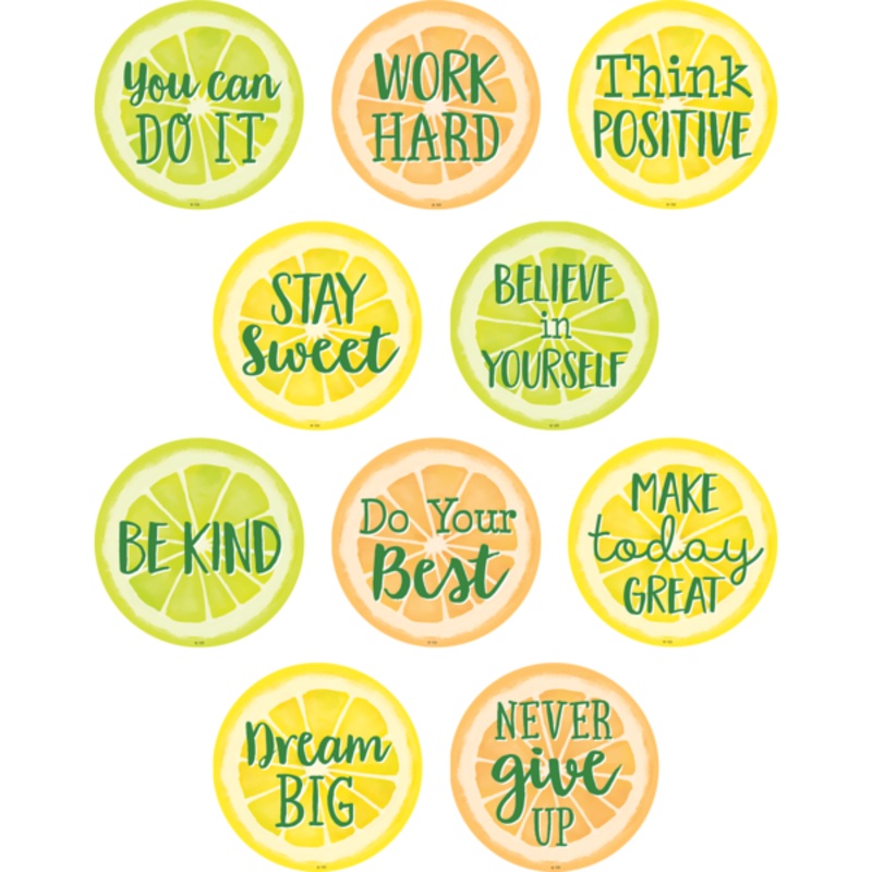 Lemon Zest Positive Sayings Accents(C)
