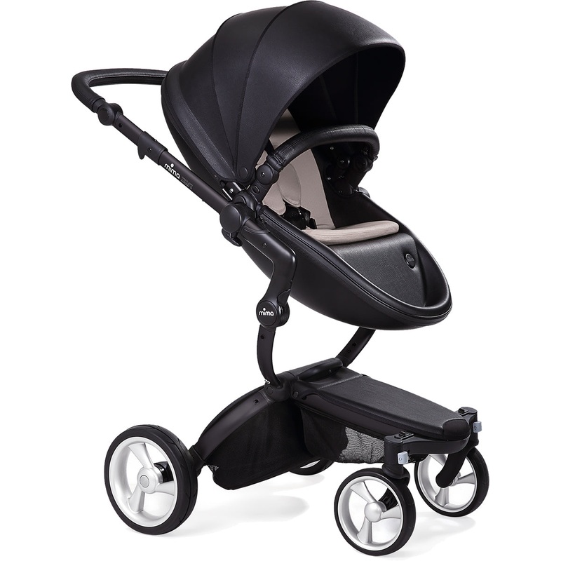 Mima Xari Complete Stroller, Black – Black / Stone White