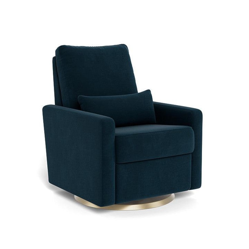 Monte Design – Matera Glider Recliner – Matte Gold Swivel Base