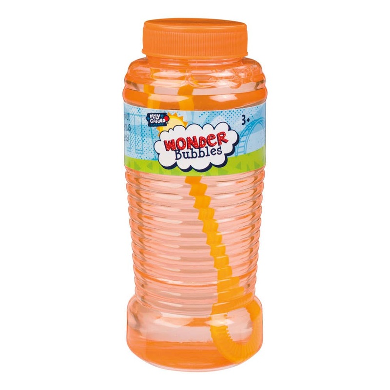 Toysmith Playground Classics Wonder Bubbles 8 oz, Assorted Colors