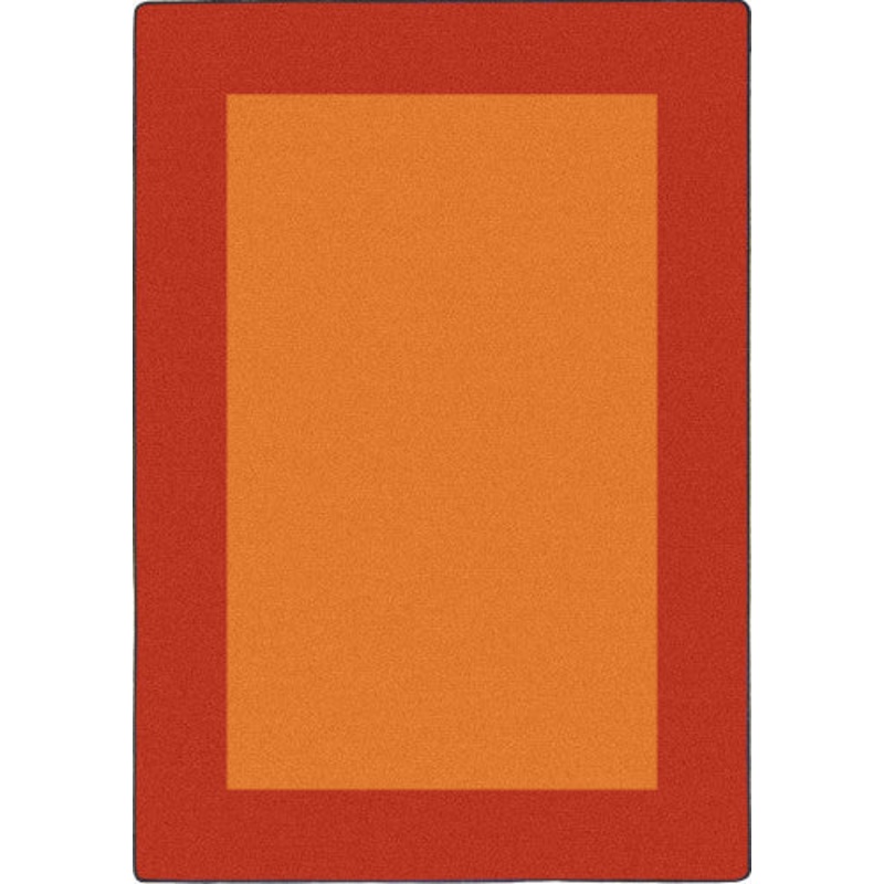 All Around Rug, 7’8″ x 10’9″ Rectangle, Orange