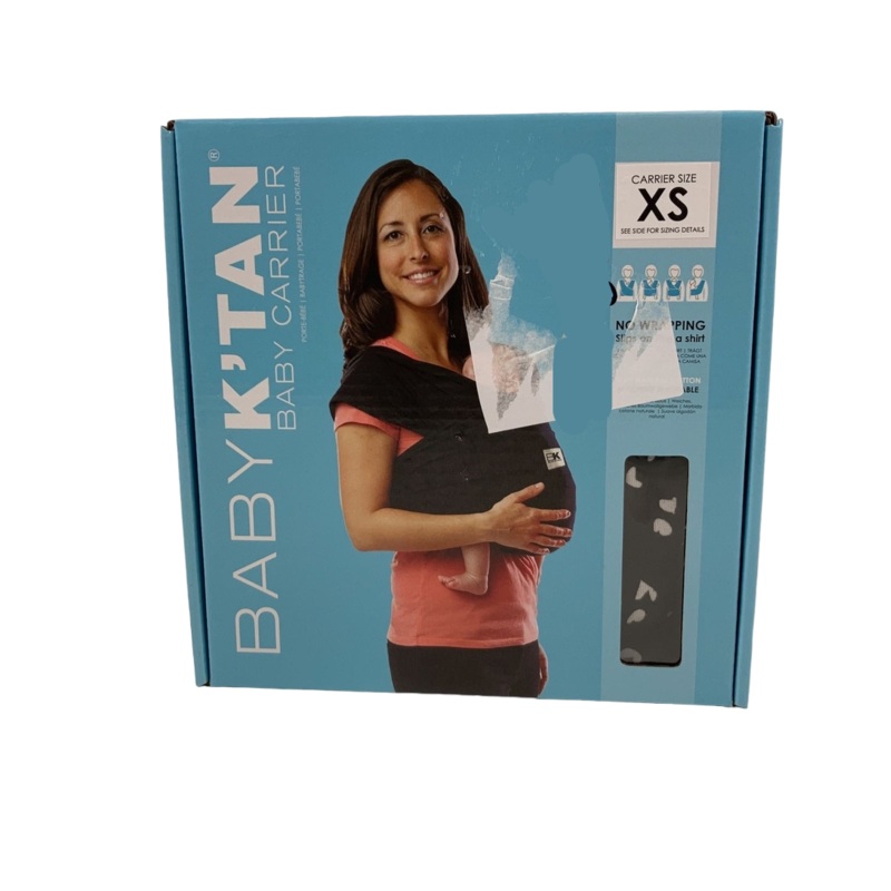 Baby K’tan Baby Carrier, Original, X-Small, Sweetheart Black