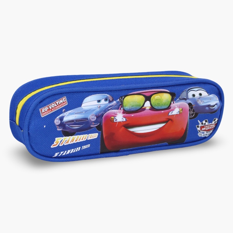 Red Car Racer Pencil Case  Blue Theme