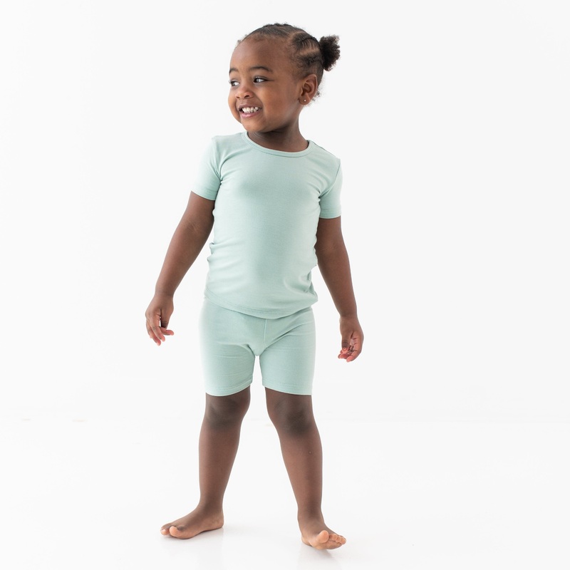 Short Sleeve Pajamas in Sage
