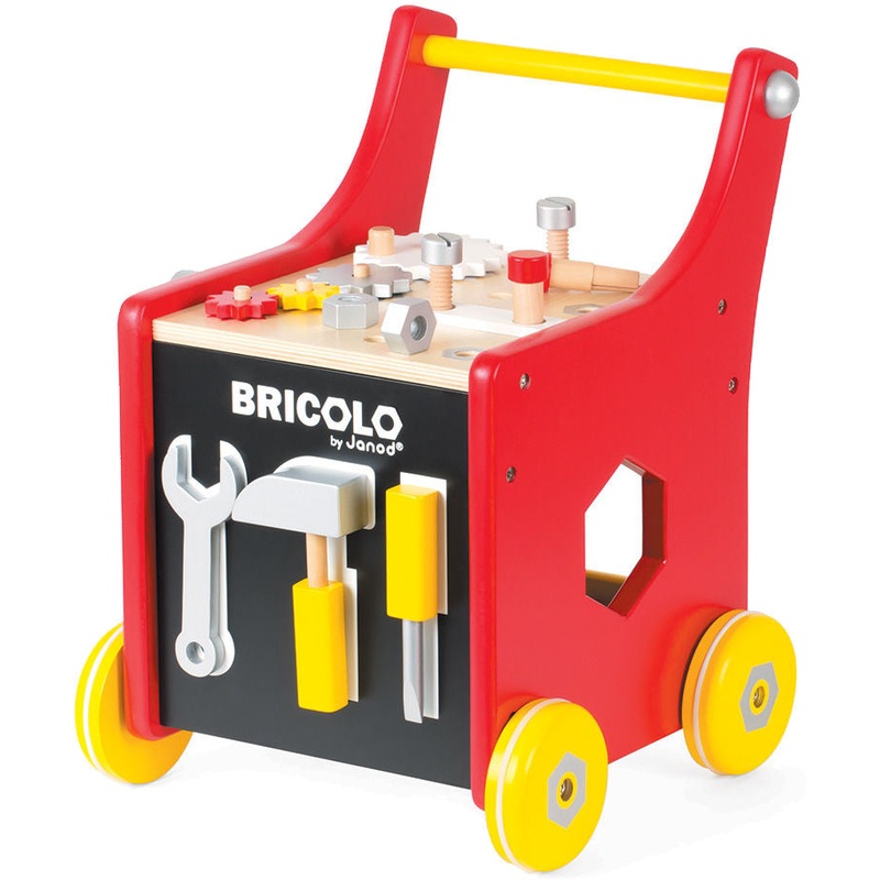 Janod Redmaster Magnetic DIY Trolley