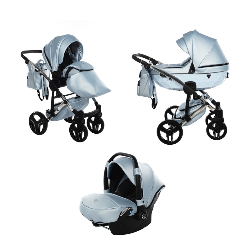 JUNAMA S-CLASS SKY BLUE – 3IN1 (INCLUDES CAR SEAT)