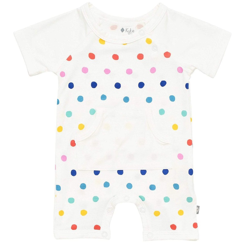 Kyte Baby Printed Short All – Polka Dots (3-6 months)