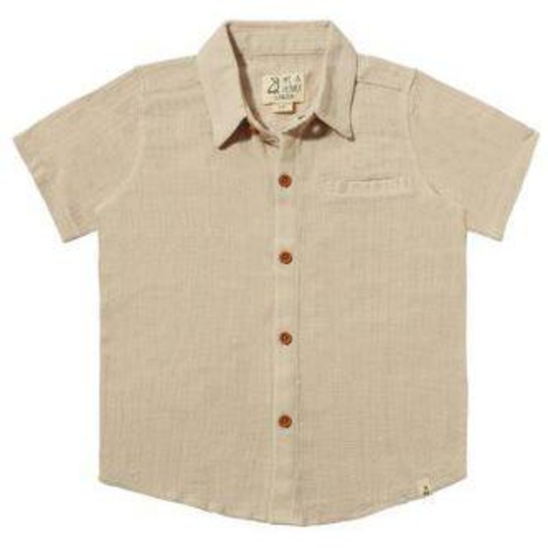 Me & Henry Newport Woven Shirt | Beige