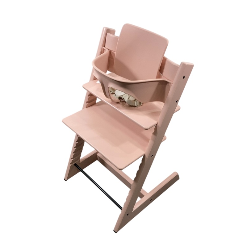 Stokke Tripp Trapp High Chair With Baby Set, 2, Serene Pink
