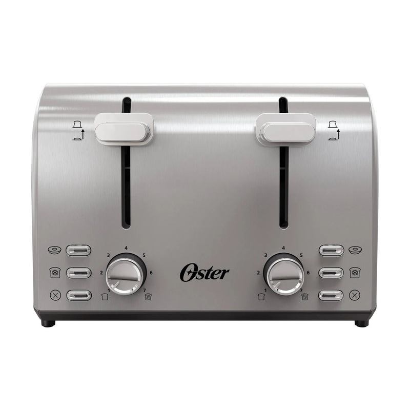4-Slice Toaster Stainless Steel With Extra-Wide Slots (See Description)