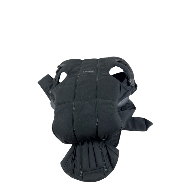 BabyBjorn Baby Carrier Mini, Black Woven