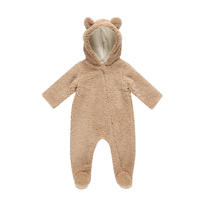 Bear Jumpsuit – Beige