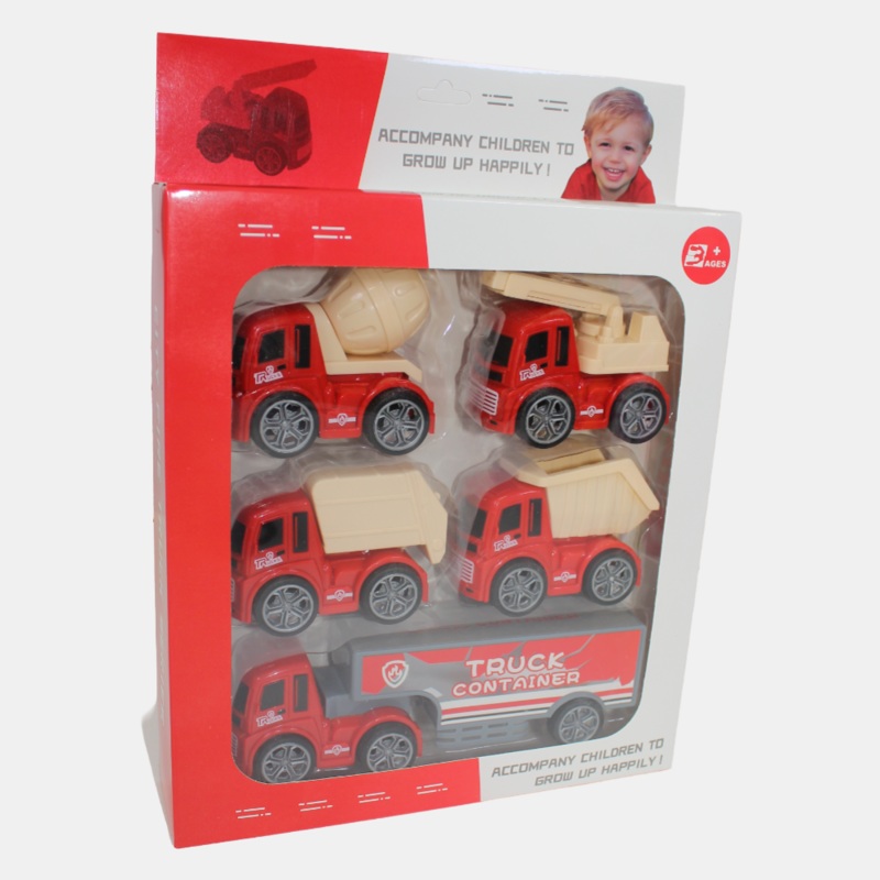 Die Cast Car Vehicles Toy Set  Mini Engineering Vehicles