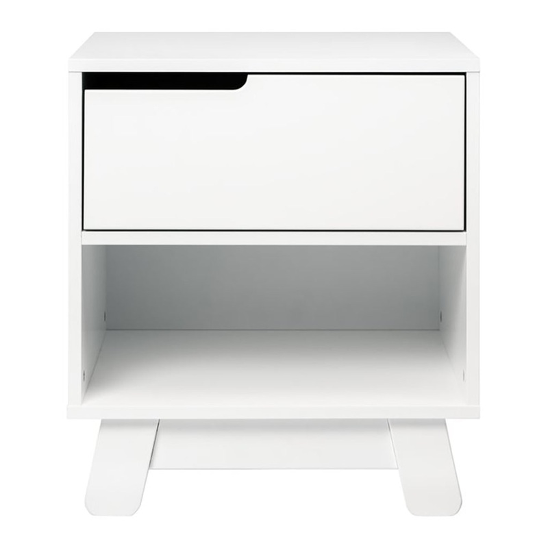 Hudson Nightstand with USB Port White