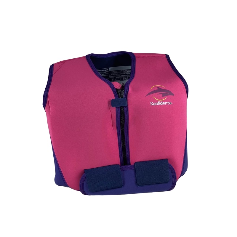 Konfidence Youth Swim Jacket, 10-12yrs, Pink Lilac