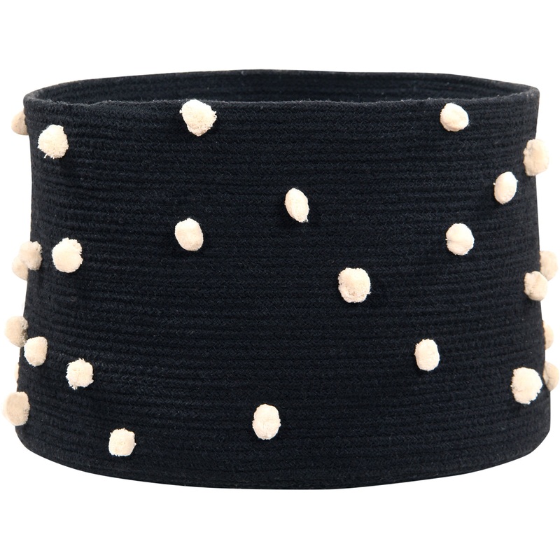 Lorena Canals Pebbles Basket – Black