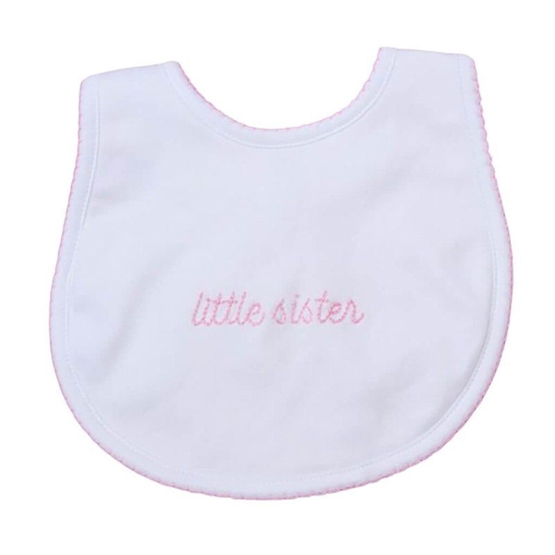 MGB Little Sister Embroidered Bib