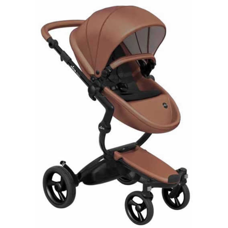 Mima Xari 4G Complete Stroller, Black – Camel / Black