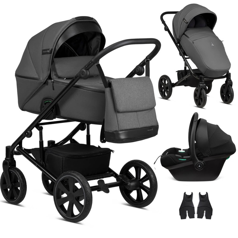 Noordi Aqua Thermo 3-in-1 Travel System – Dark Grey