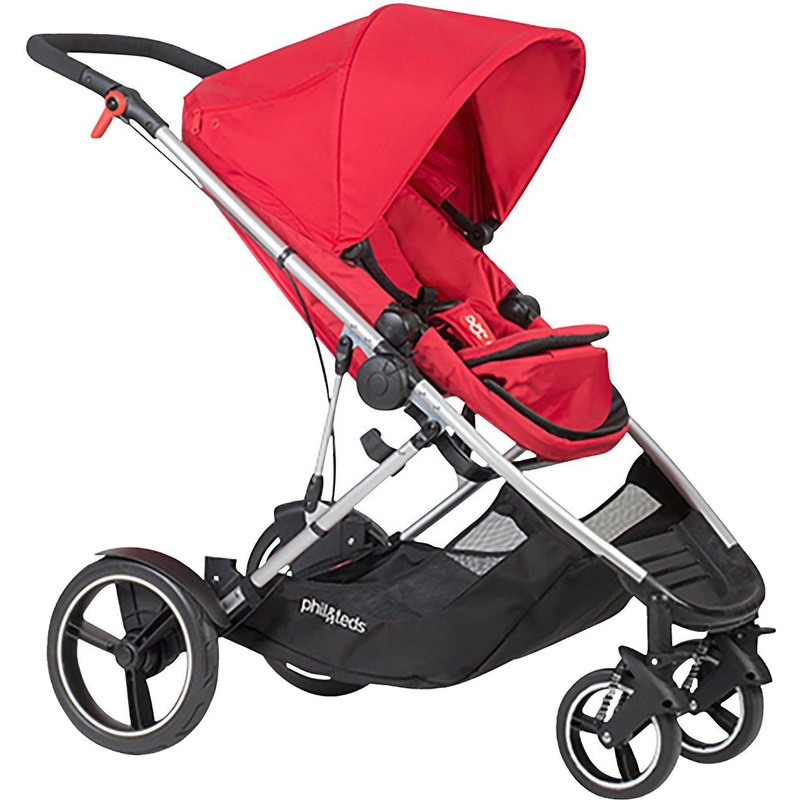 Phil & Teds Voyager Stroller – Red